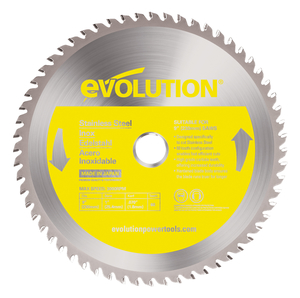230mm 60T Evolution TCT Stainless Steel Cutting Blade